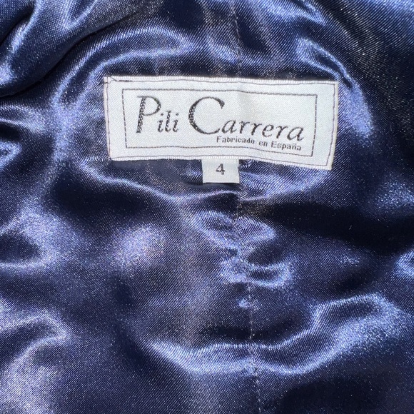 Darling Designer Pili Carrera Wool Peacoat! - Picture 4 of 6